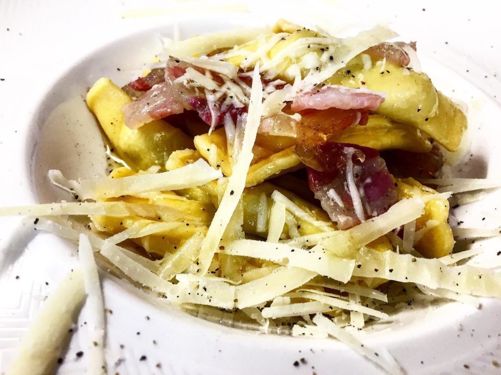 Casoncelli alla bergamasca con pecorino romano