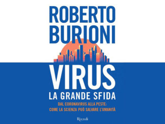 Cover del libro Virus, la grane sfida di Roberto Burioni