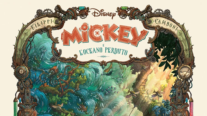 Mickey e l'oceano perduto_cover particolare