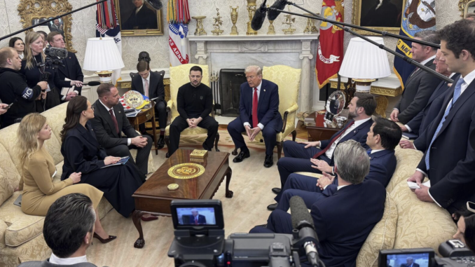 Trump Zelenskij Casa Bianca Trump Zelenskij Casa Bianca