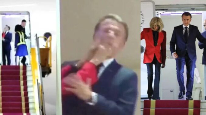 schiaffone Macron