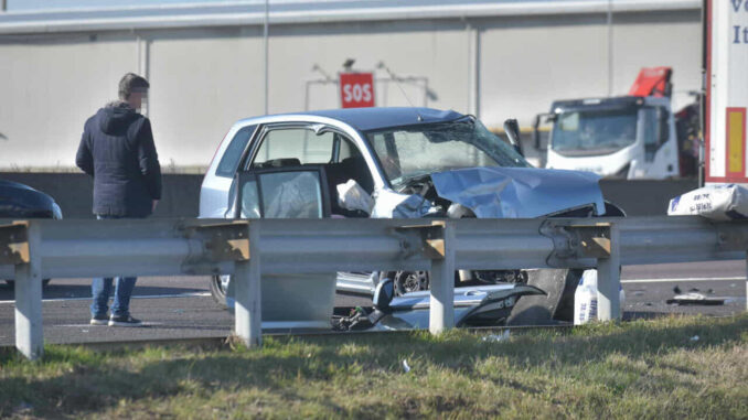 autostrada incidente