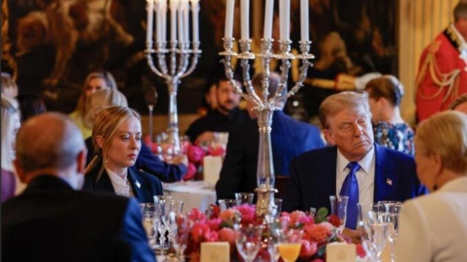 meloni trump
