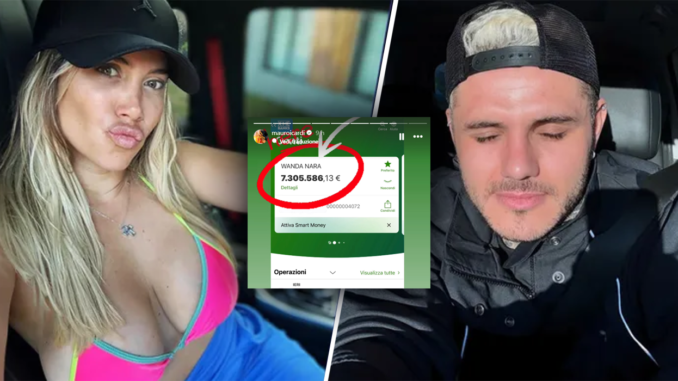 Wanda Nara conto