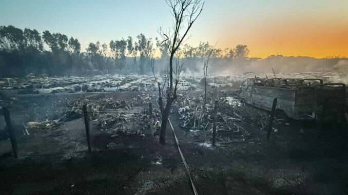 Incendi roma