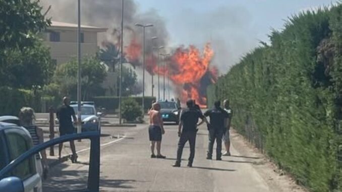 incendio metaponto incendio metaponto