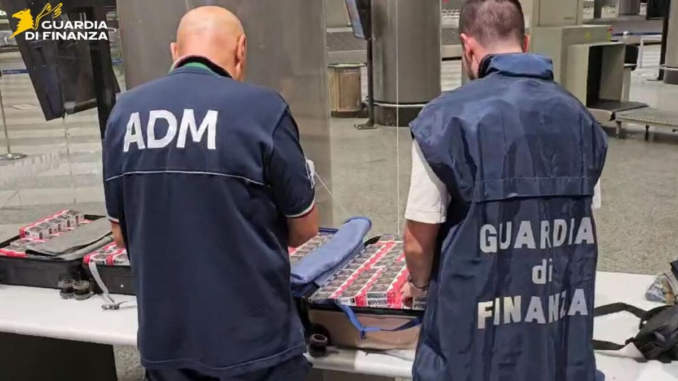 Malpensa sigarette bagagli Malpensa sigarette bagagli