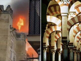 incendio mezquita