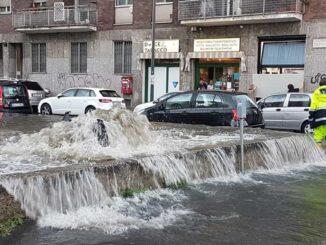 Milano pioggia