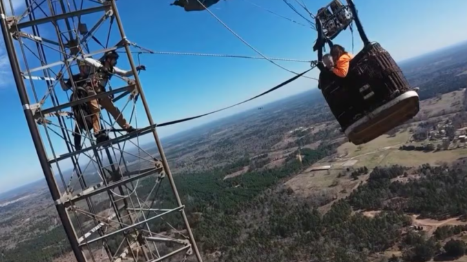 mongolfiera torre texas