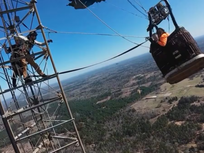 mongolfiera torre texas