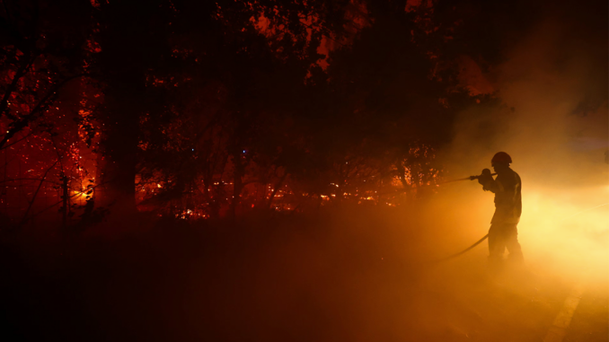 Cap Ferret incendio