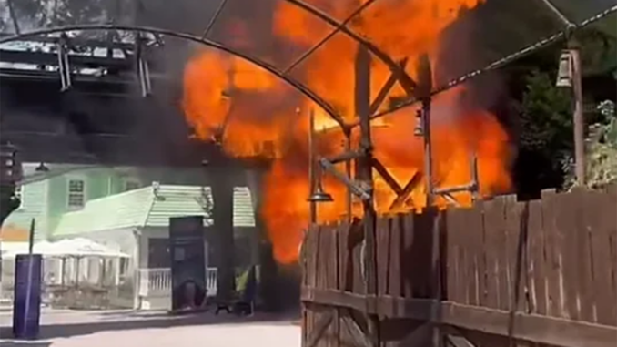 Gardaland incendio