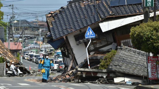 giappone kumamoto terremoto