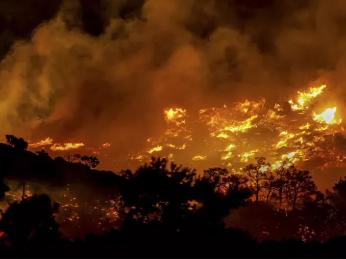 incendio creta grecia
