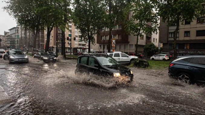 Maltempo Milano Tempesta