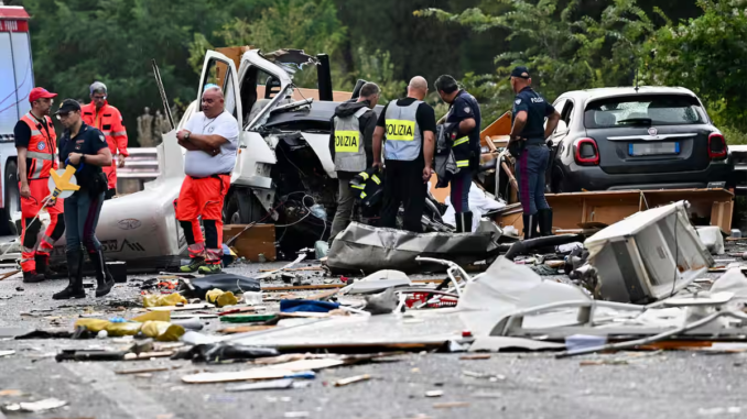 Terni Rieti morti
