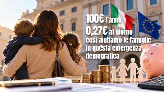 Manovra 2027 nuovi nati
